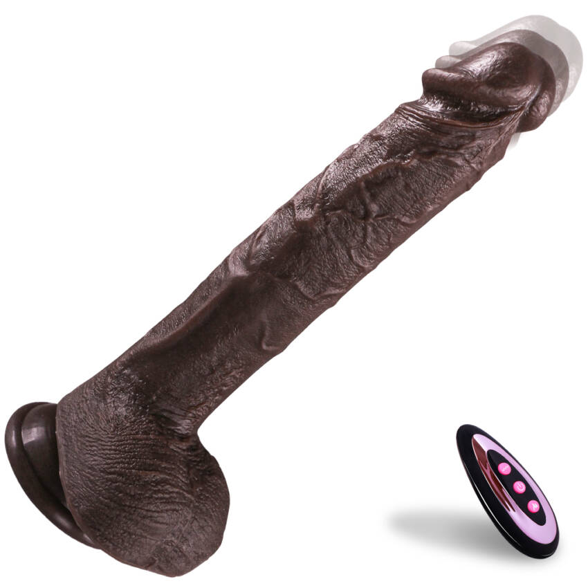 Black Heated Toy - 9.33"x1.77"
