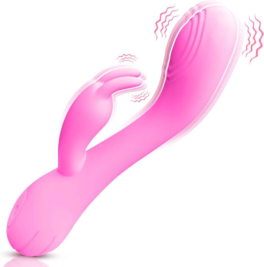 Pink Rabbit Wand - 7.3"x0.8" - Image 2