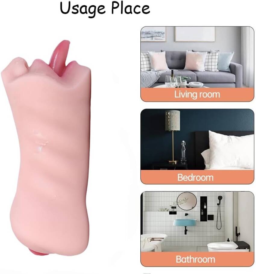 Flesh Dual Pocket Toy - 7"x2.95" - Image 4