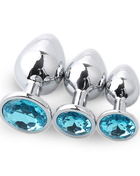 Silver Metal Anal Set (3 Sizes)