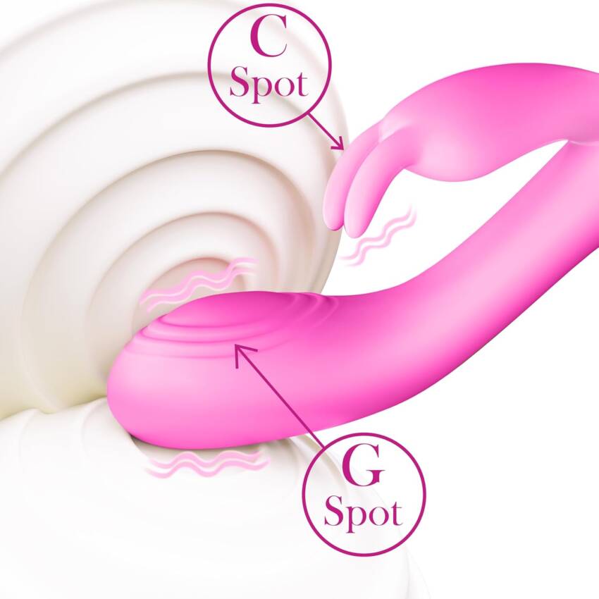 Pink Rabbit Wand - 7.3"x0.8" - Image 4