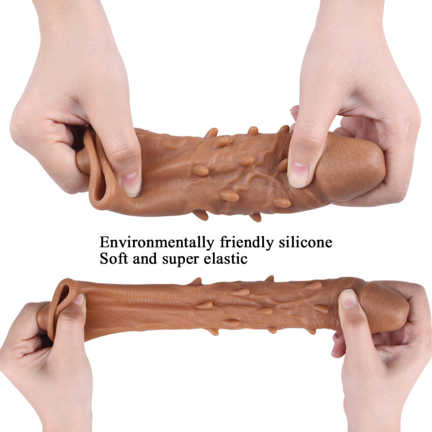 Brown Thick Dildo - 6.3"x1.4" - Image 5