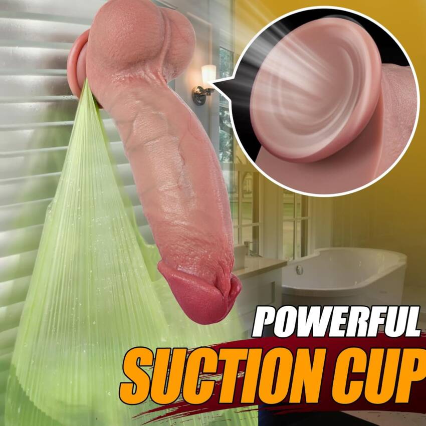 Brown Thick Dildo - 6.1"x2.05" - Image 3